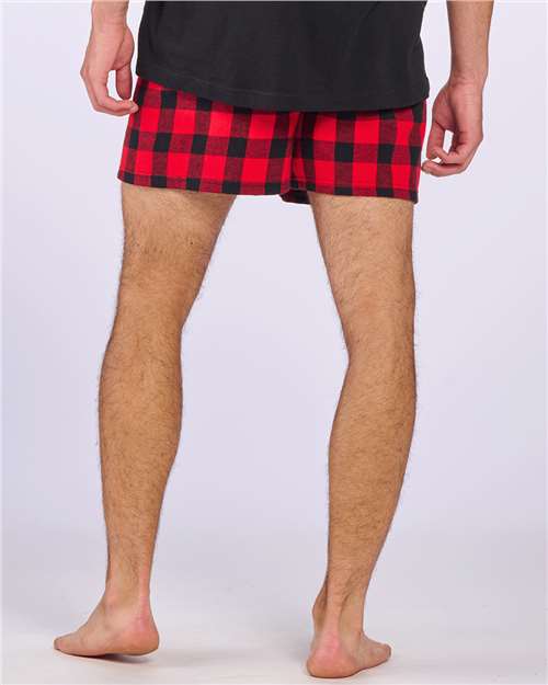 Boxercraft Double Brushed Flannel Boxers BM6701 - Red/ Black Buffalo