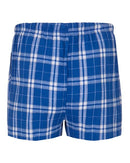 Boxercraft Double Brushed Flannel Boxers BM6701 - Royal/ Silver