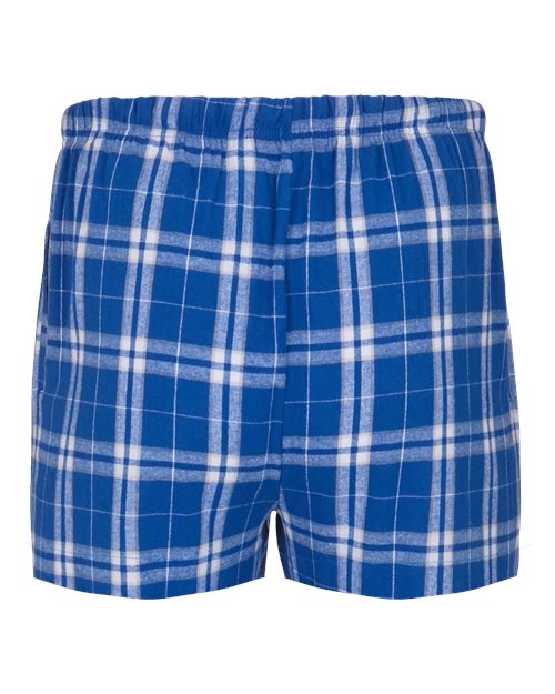 Boxercraft Double Brushed Flannel Boxers BM6701 - Royal/ Silver