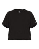 Badger Women's Tri-Blend Crop T-Shirt 4963
