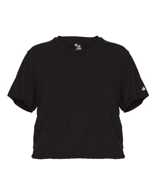 Badger Women's Tri-Blend Crop T-Shirt 4963