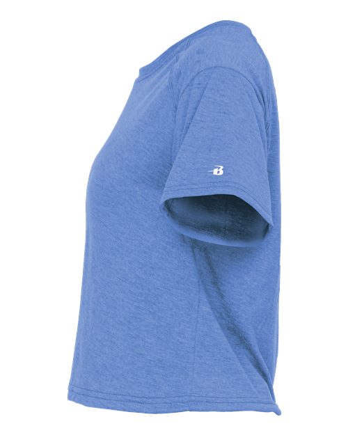 Badger Women's Tri-Blend Crop T-Shirt 4963