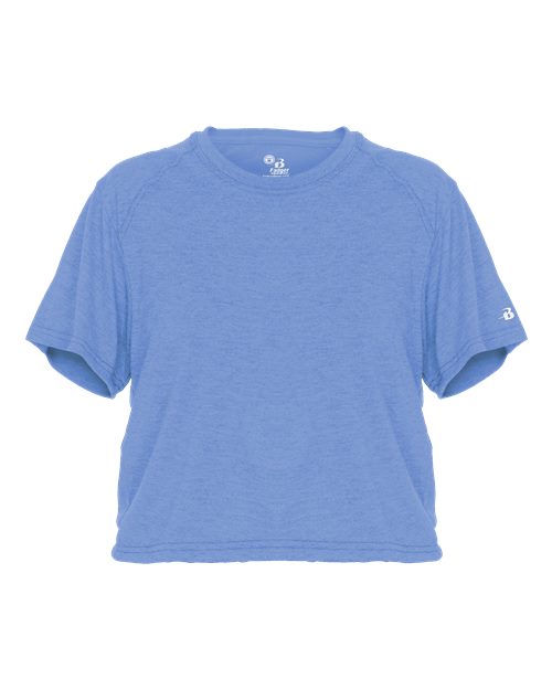 Badger Women's Tri-Blend Crop T-Shirt 4963