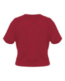 Badger Women's Tri-Blend Crop T-Shirt 4963