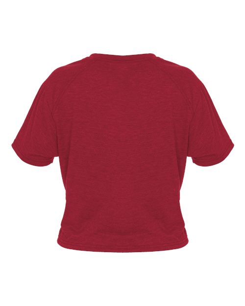 Badger Women's Tri-Blend Crop T-Shirt 4963