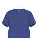 Badger Women's Tri-Blend Crop T-Shirt 4963