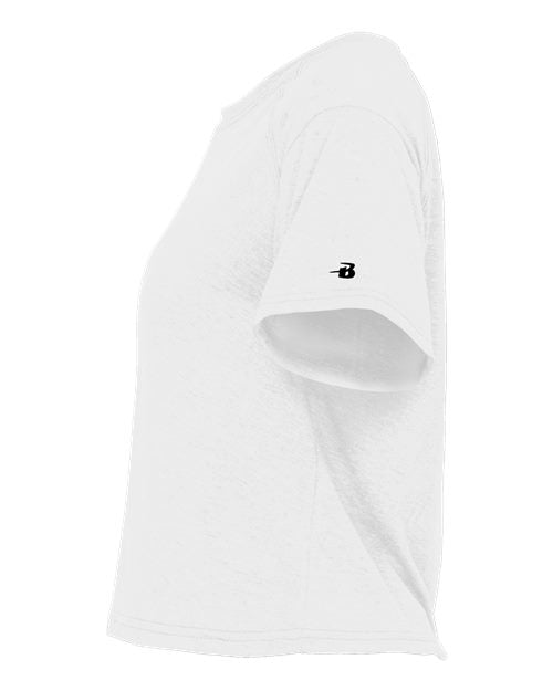 Badger Women's Tri-Blend Crop T-Shirt 4963