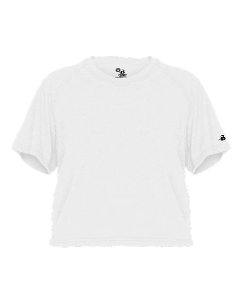 Badger Women's Tri-Blend Crop T-Shirt 4963