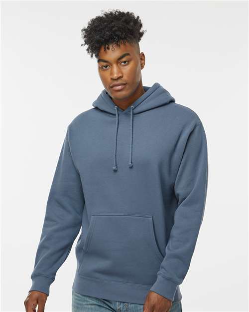 Independent Trading Co. Heavyweight Hooded Sweatshirt IND4000 - Storm Blue