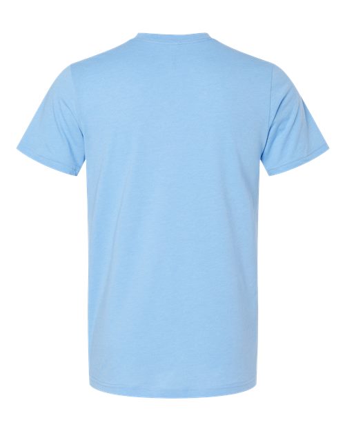BELLA + CANVAS CVC Jersey Tee 3001CVC - Heather Carolina Blue