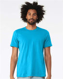 BELLA + CANVAS CVC Jersey Tee 3001CVC - Neon Blue