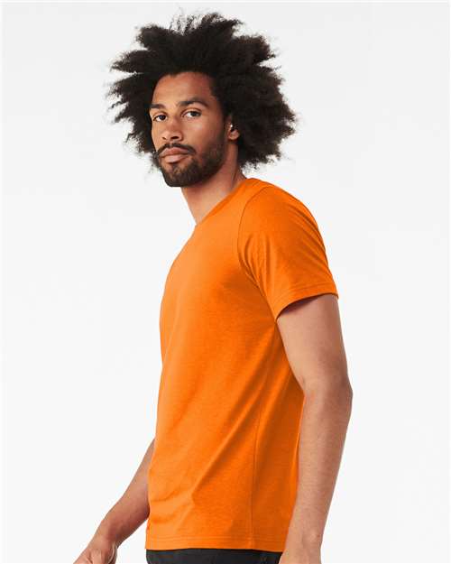 BELLA + CANVAS CVC Jersey Tee 3001CVC - Neon Orange
