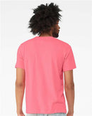 BELLA + CANVAS CVC Jersey Tee 3001CVC - Neon Pink