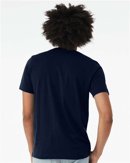 BELLA + CANVAS CVC Jersey Tee 3001CVC - Solid Navy Blend