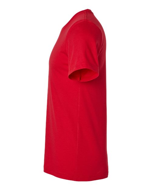 BELLA + CANVAS CVC Jersey Tee 3001CVC - Solid Red Blend