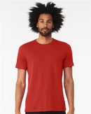 BELLA + CANVAS CVC Jersey Tee 3001CVC - Solid Red Blend
