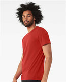 BELLA + CANVAS CVC Jersey Tee 3001CVC - Solid Red Blend