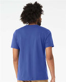 BELLA + CANVAS CVC Jersey Tee 3001CVC - Solid True Royal Blend