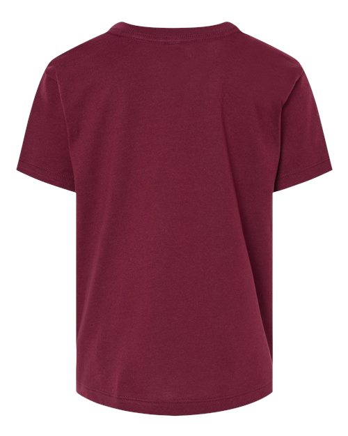BELLA + CANVAS Toddler Jersey Tee 3001T - Maroon