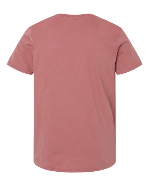 BELLA + CANVAS Youth Jersey Tee 3001Y - Mauve