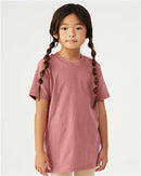 BELLA + CANVAS Youth Jersey Tee 3001Y - Mauve