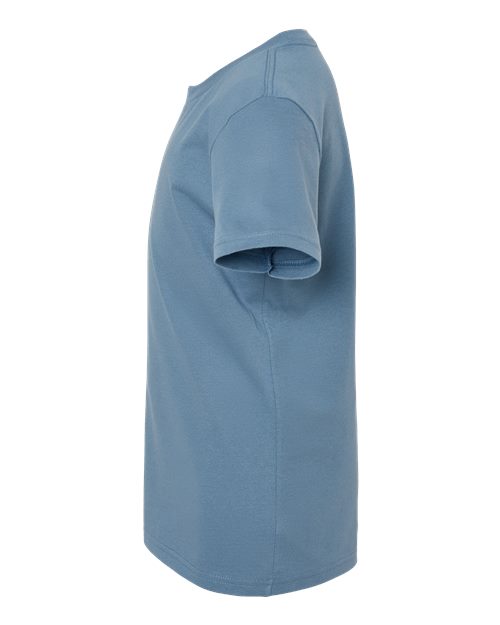 BELLA + CANVAS Youth Jersey Tee 3001Y - Steel Blue