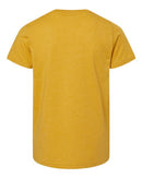 BELLA + CANVAS Youth CVC Jersey Tee 3001YCVC - Heather Mustard