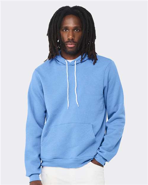 BELLA + CANVAS Sponge Fleece Hoodie 3719 - Carolina Blue