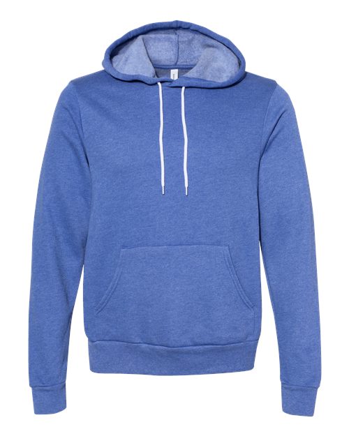 BELLA + CANVAS Sponge Fleece Hoodie 3719 - Heather Columbia Blue