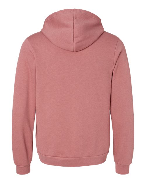 BELLA + CANVAS Sponge Fleece Hoodie 3719 - Heather Mauve