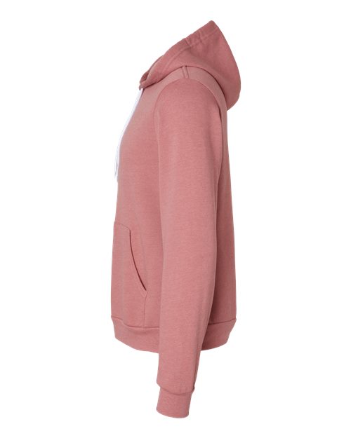 BELLA + CANVAS Sponge Fleece Hoodie 3719 - Heather Mauve