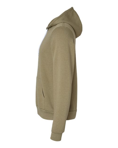 BELLA + CANVAS Sponge Fleece Hoodie 3719 - Heather Olive