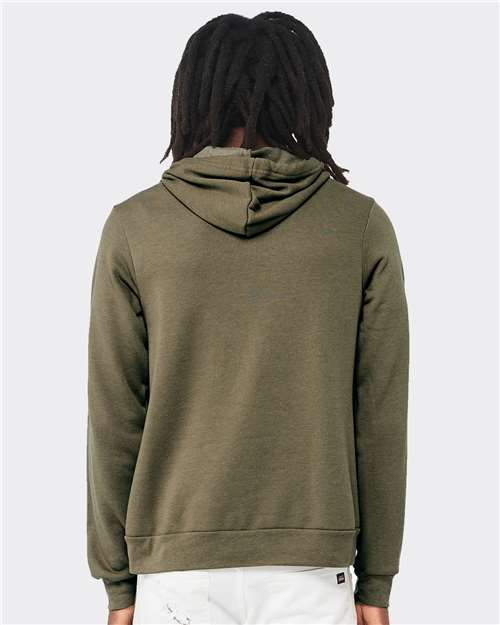 BELLA + CANVAS Sponge Fleece Hoodie 3719 - Heather Olive