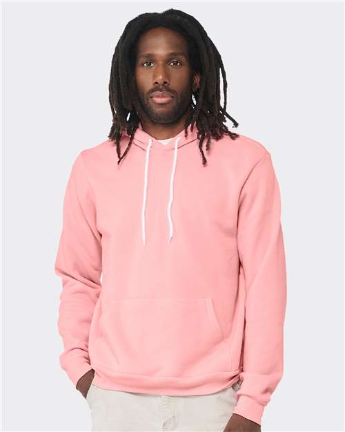BELLA + CANVAS Sponge Fleece Hoodie 3719 - Pink