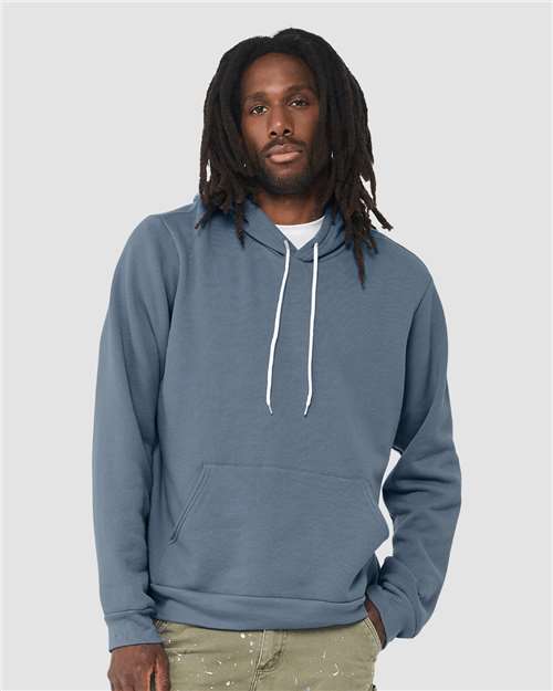 BELLA + CANVAS Sponge Fleece Hoodie 3719 - Steel Blue