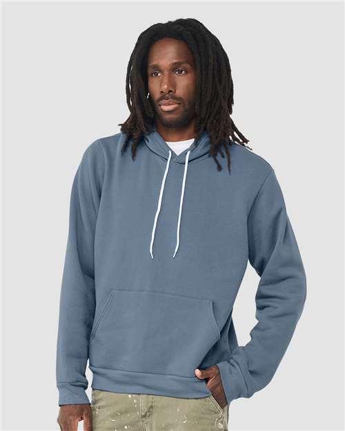 BELLA + CANVAS Sponge Fleece Hoodie 3719 - Steel Blue