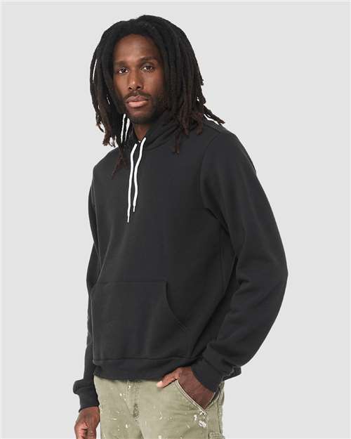 BELLA + CANVAS Sponge Fleece Hoodie 3719 - Vintage Black
