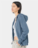 BELLA + CANVAS Sponge Fleece Full-Zip Hoodie 3739 - Steel Blue