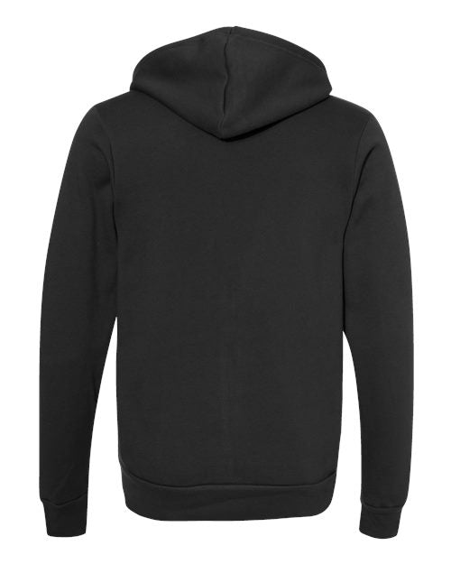 BELLA + CANVAS Sponge Fleece Full-Zip Hoodie 3739 - Vintage Black