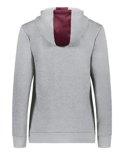Augusta Sportswear Women's Eco Revive™ Three-Season Triblend Fleece Full-Zip Hooded Sweatshirt 6901