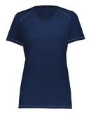 Augusta Sportswear Women's Super Soft-Spun Poly V-Neck T-Shirt 6844