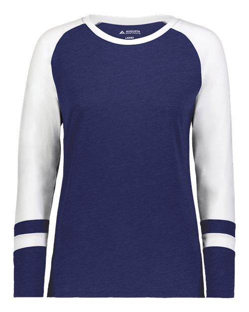 Augusta Sportswear Women's Triblend Fanatic 2.0 Long Sleeve T-Shirt 2917