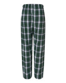 Boxercraft Harley Flannel Pants BM6624 - Green/ White