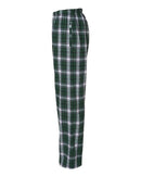 Boxercraft Harley Flannel Pants BM6624 - Green/ White