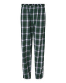 Boxercraft Harley Flannel Pants BM6624 - Green/ White