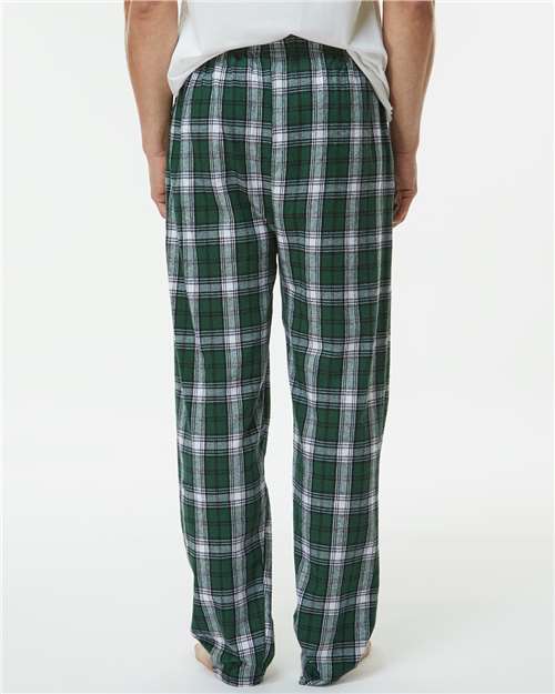 Boxercraft Harley Flannel Pants BM6624 - Green/ White