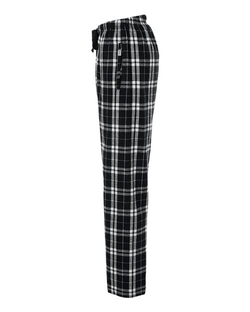 Boxercraft Women's Haley Flannel Pants BW6620 - Black/ White