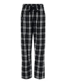 Boxercraft Women's Haley Flannel Pants BW6620 - Black/ White