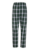 Boxercraft Women's Haley Flannel Pants BW6620 - Green/ White
