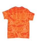 Dyenomite Crystal Tie-Dyed T-Shirt 200CR - Orange